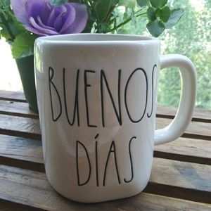 Buenos Dias Rae Dunn Farmhouse collection Mug